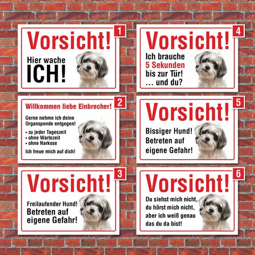 Vorsicht hier wache - wache, ich"