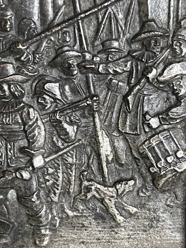 Altes bronze relief - altes,