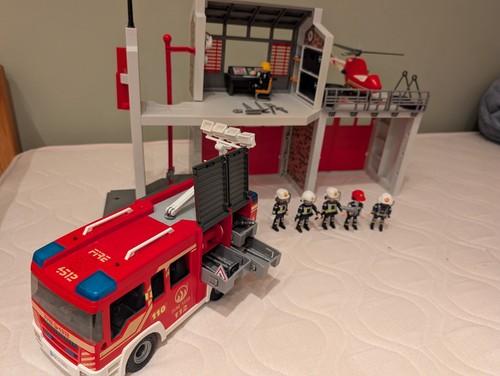 Playmobil feuerwehrwache mit - playmobil,