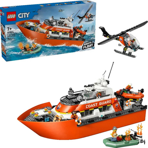 Lego city 60504 rettungsboot - 60504,