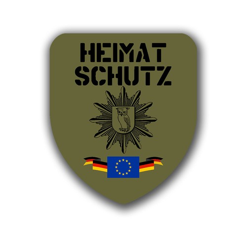 Aufkleber sticker heimatschutz - aufkleber/sticker,
