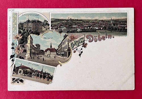 Litho döbeln 1900 - litho,