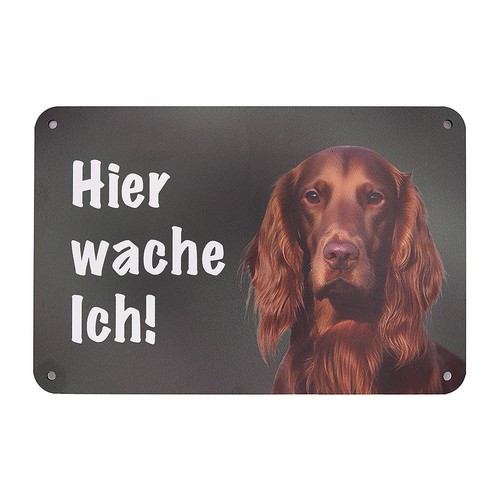 Irish red setter schild - irish,