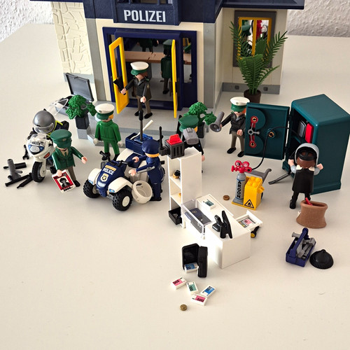 Playmobil polizeiwache mit - polizeiwache,