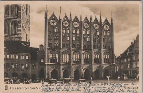 Stralsund rathaus - stralsund,