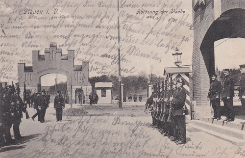 Plauen ablösung - ak,