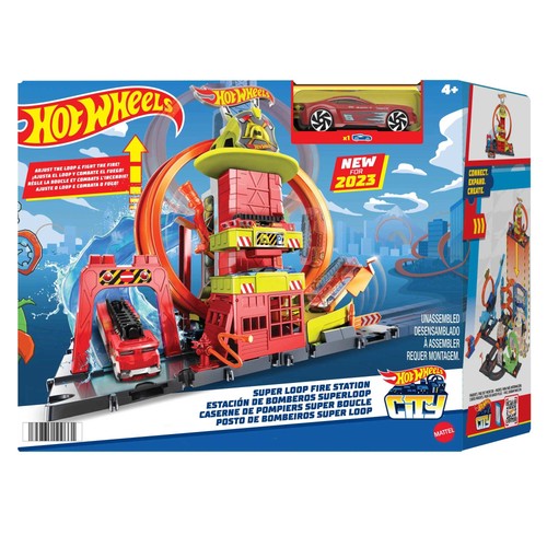 Hot wheels city feuerwache - wheels,