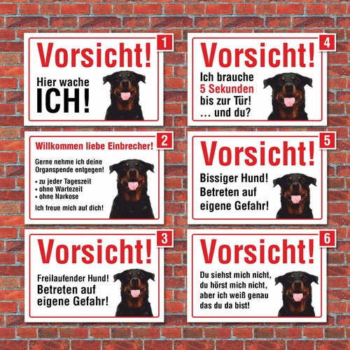 Vorsicht hier wache ich - vorsicht, ich"