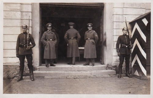 Foto reichswehr wache - foto, ak