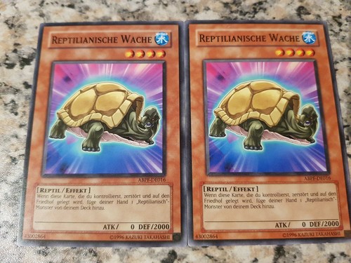 2 reptilianische - yu-gi-oh!,