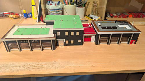 Feuerwache maßstab 87 - maßstab, 1:87