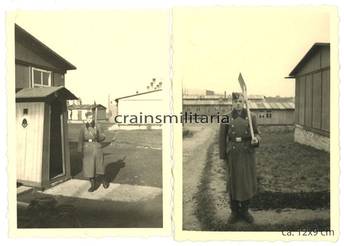 Orig foto wache am eingang - 2x,