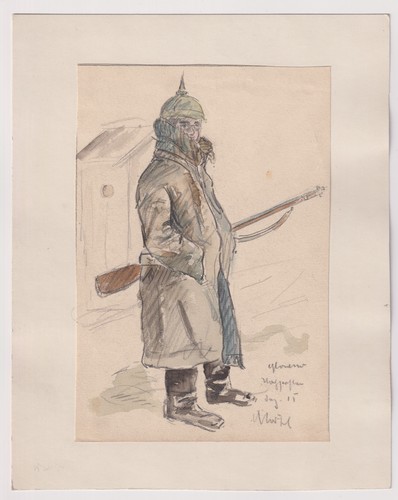 Skizze bleistift soldat - skizze,
