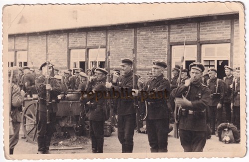 Foto ablösung der wache - ak, "ablösung