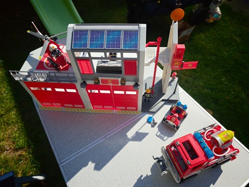 Playmobil große feuerwache - große,